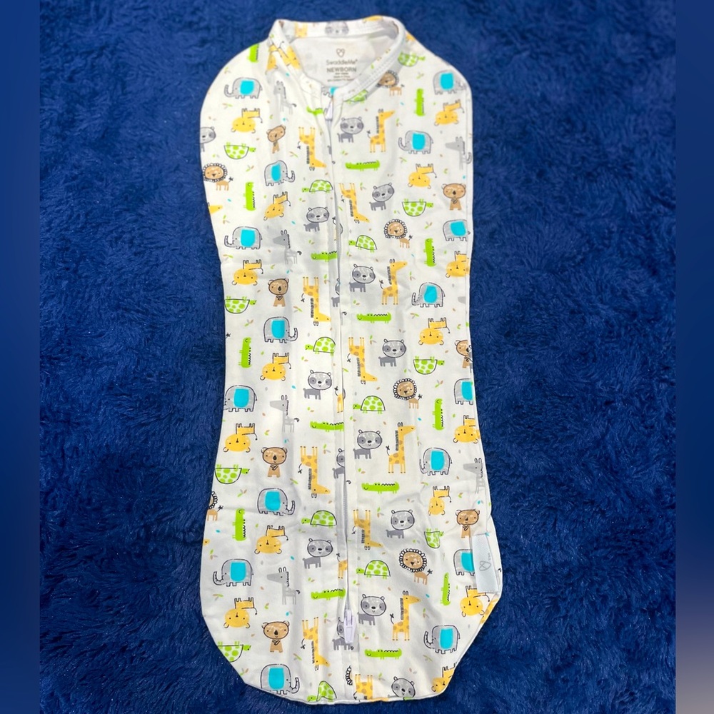 Newborn wearable sleeping bag